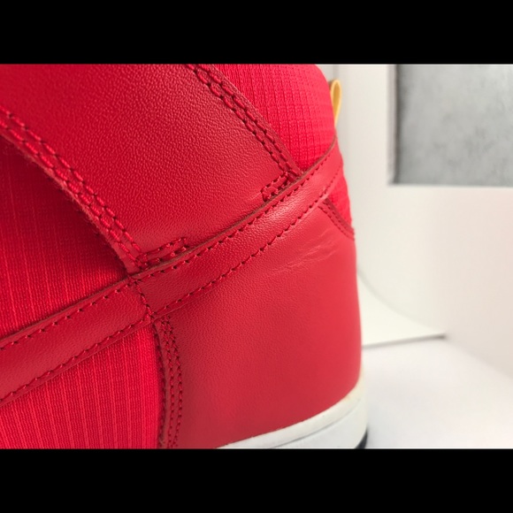 SOLD Nike Dunk High USA Olympic University Red - Picture 9 of 11